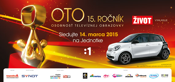 15. ročník Osobnosť televiznej obrazovky OTO 2015 Billboard