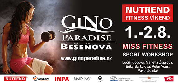 Gino Paradise Nutrend Fitness 2014 - billboardy