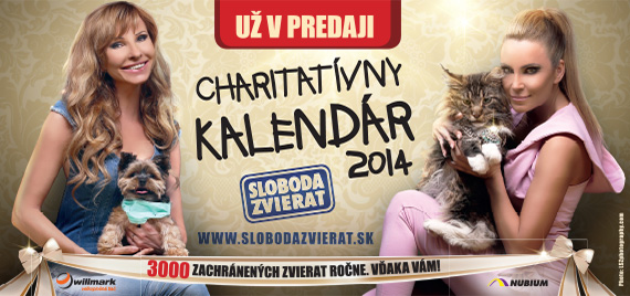 Sloboda Zvierat Kalendár 2014 - bibordy tlač