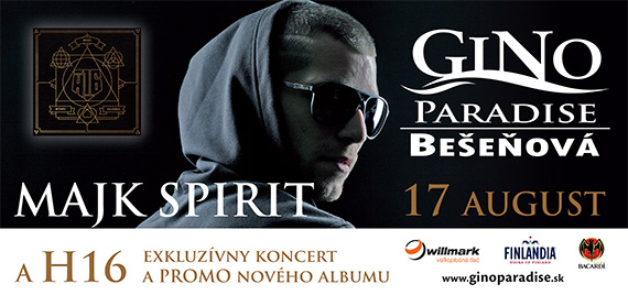 Majk Spirit Hip hop Bešeňová 17.08.2013 - tlač billboardov