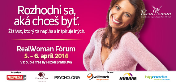 Real Woman Fórum 2014 - tlač billboardov