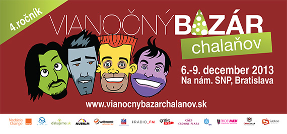 Vianočný Bazár Chalaňov 2013 (Partička) - tlač billboardov