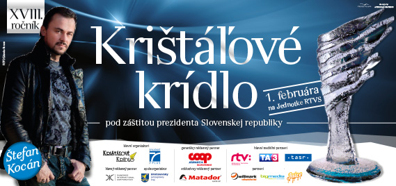 Billboard Krištálové krídlo 2015 Štefan Kocán